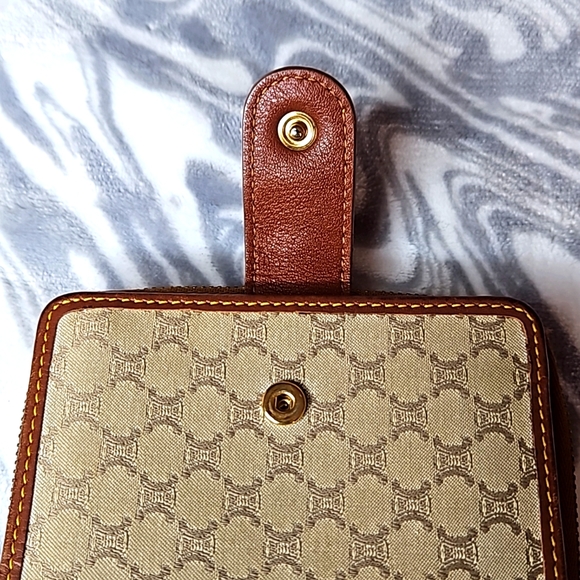 Celine Macadam Logo Bi-fold with Zip Compartment Wallet - Picture 5 of 14